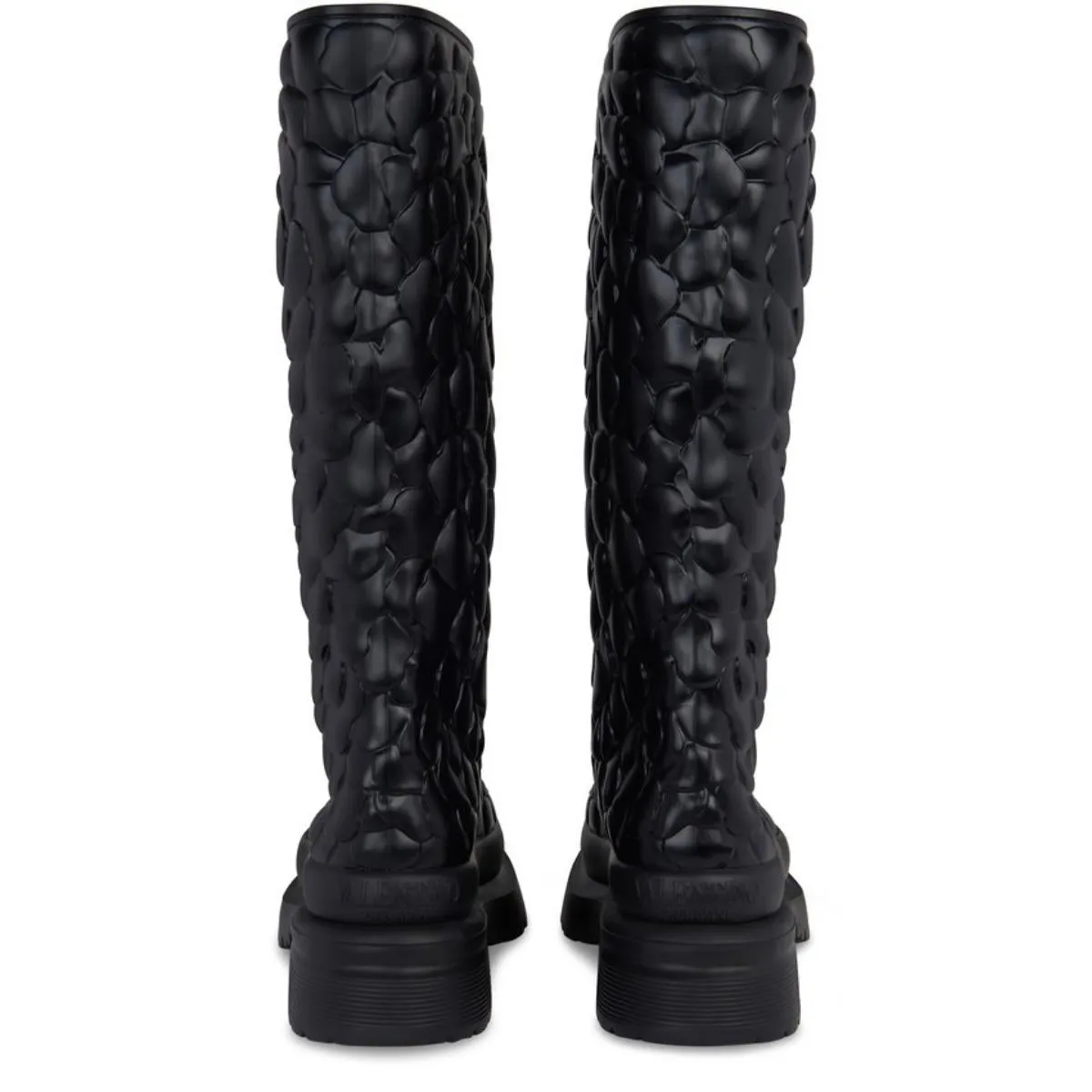 03 Rose Edition 3D Rubber Knee Boots