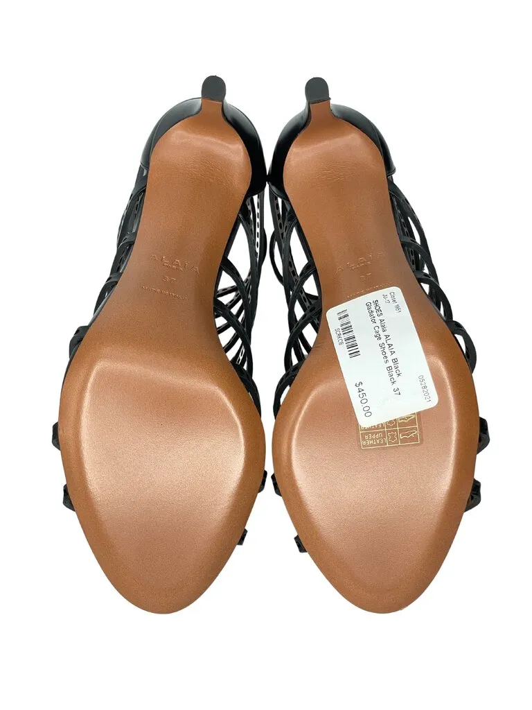 Alaia Gladiator Cage Shoes |US7|IT37|