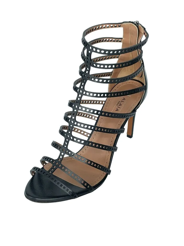 Alaia Gladiator Cage Shoes |US7|IT37|