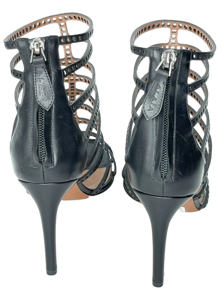 Alaia Gladiator Cage Shoes |US7|IT37|