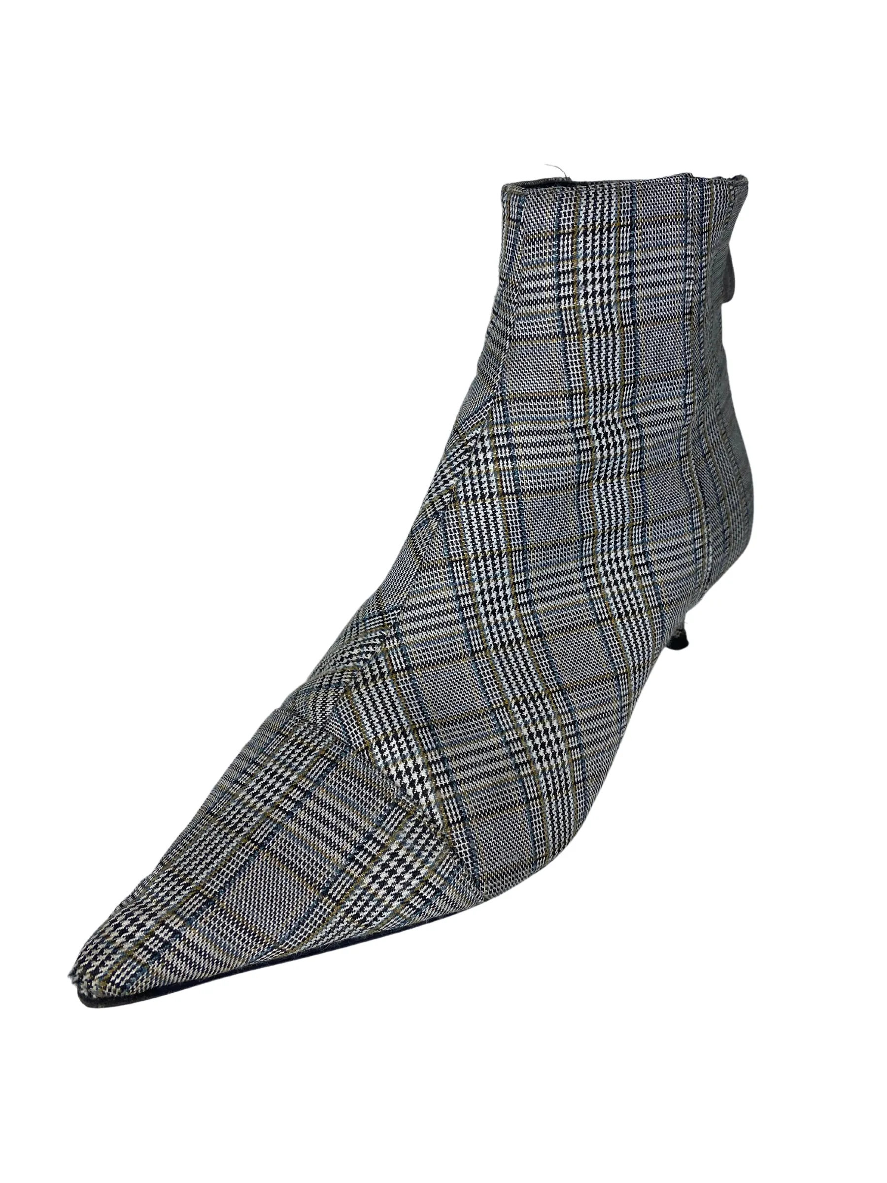 Alexandre Birman Plaid Boots |US9.5|IT39.5|