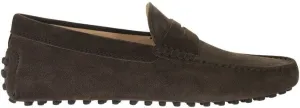 ALMOND TOE LEATHER LOAFERS