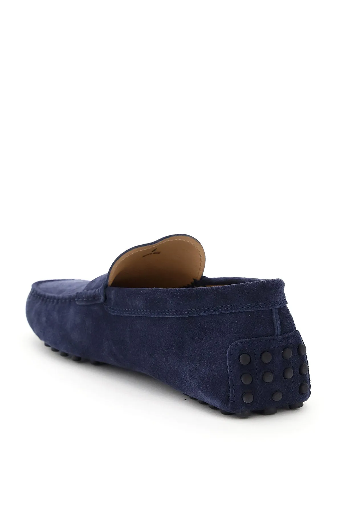 ALMOND TOE LEATHER LOAFERS