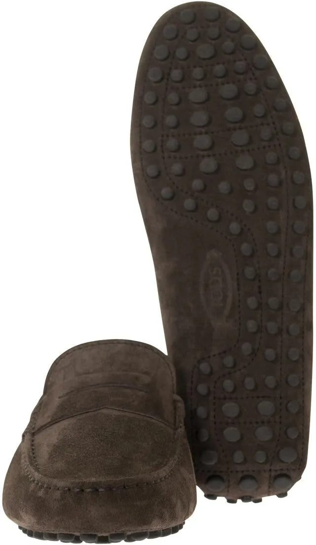ALMOND TOE LEATHER LOAFERS