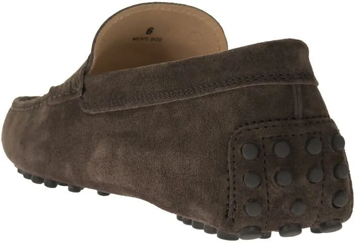 ALMOND TOE LEATHER LOAFERS