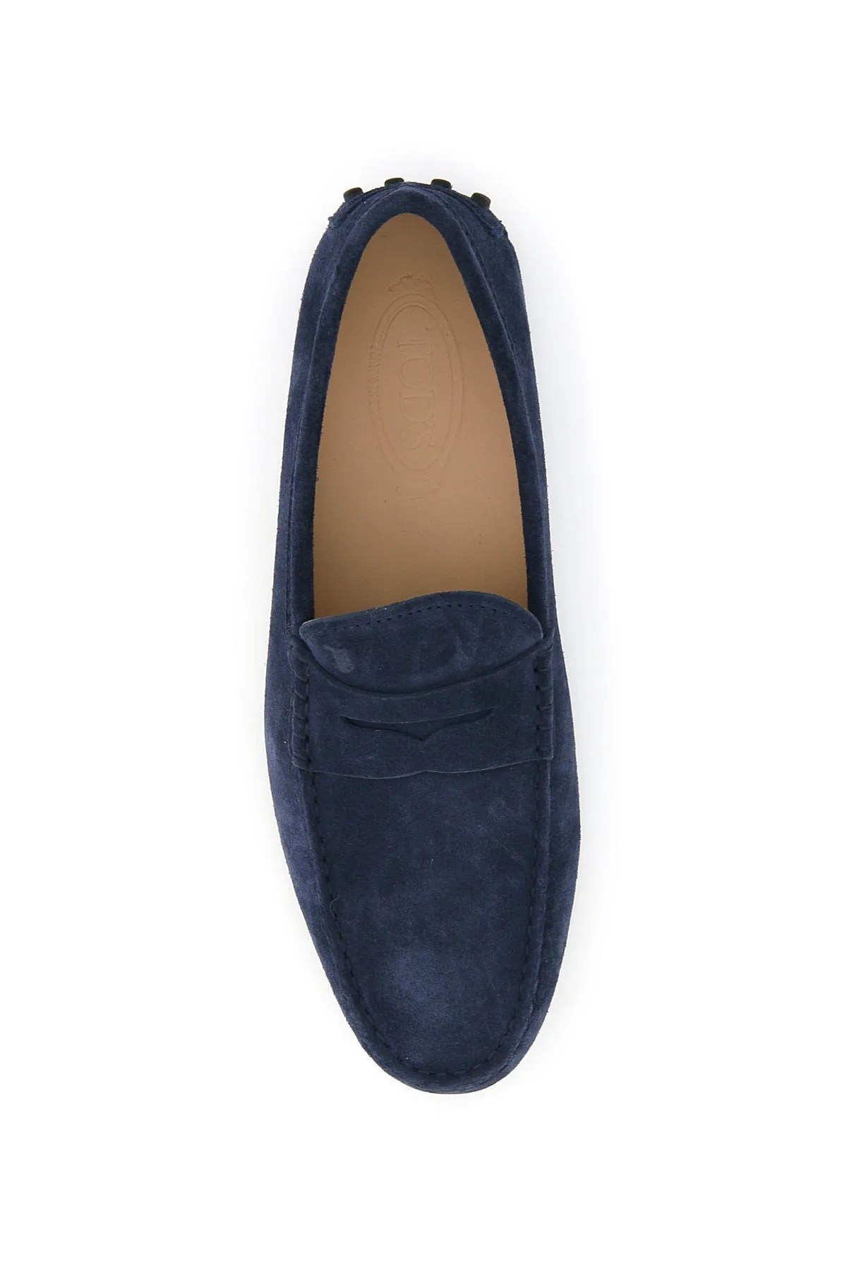 ALMOND TOE LEATHER LOAFERS