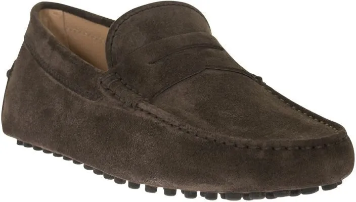 ALMOND TOE LEATHER LOAFERS