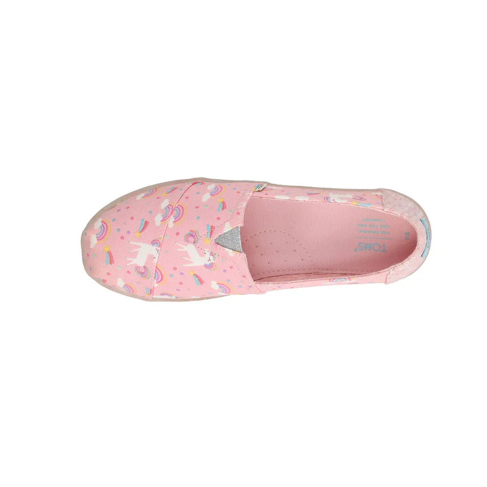 Alpargata Graphic Slip On Flats (Little Kid)