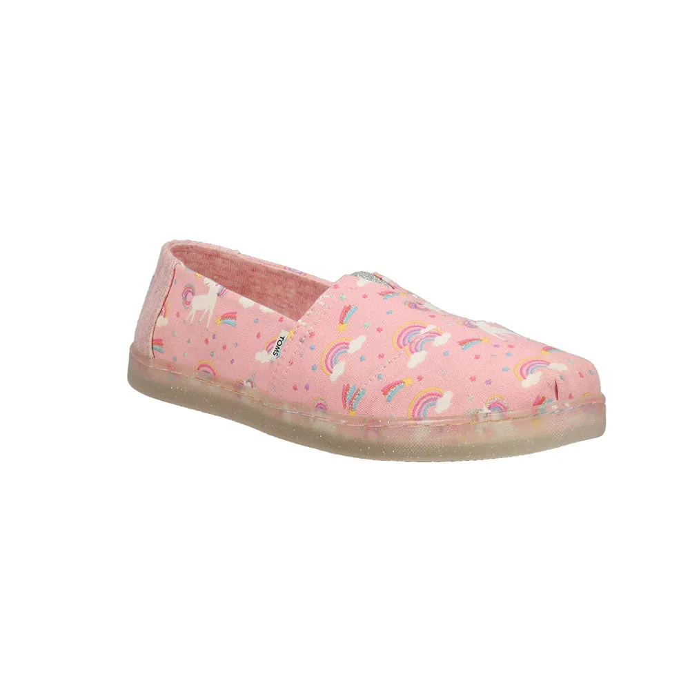 Alpargata Graphic Slip On Flats (Little Kid)
