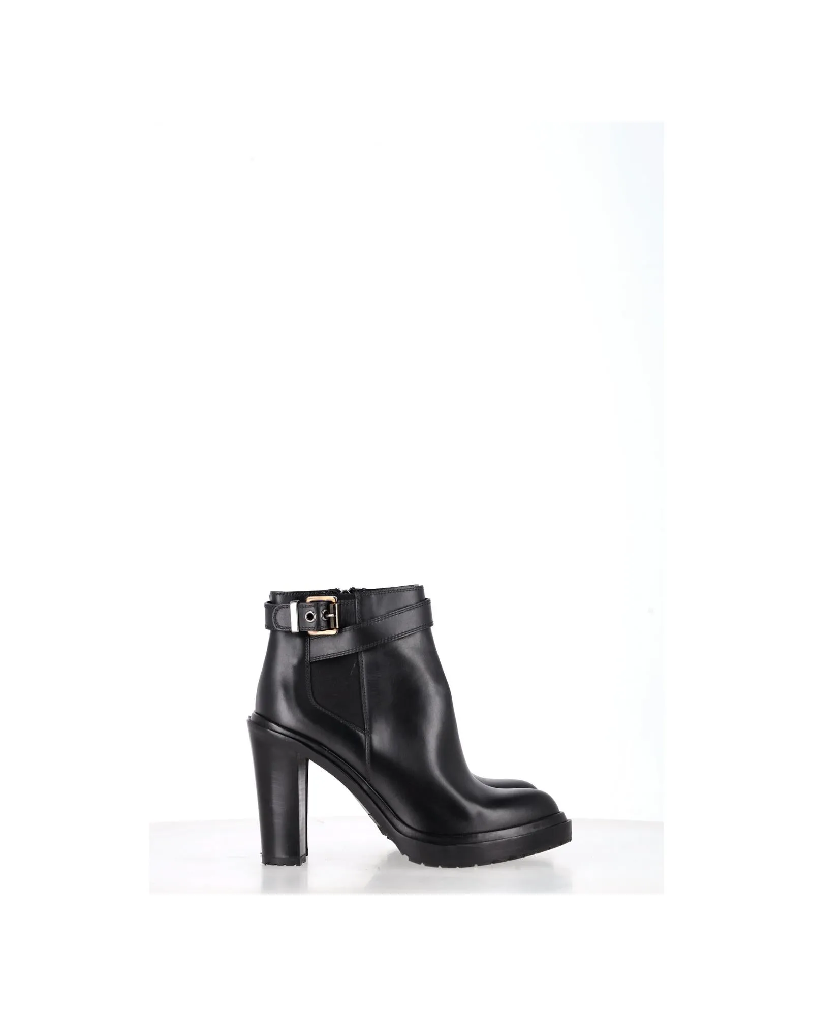 Ankle Boots Buckle Detail