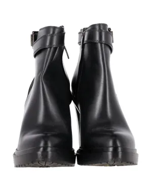 Ankle Boots Buckle Detail