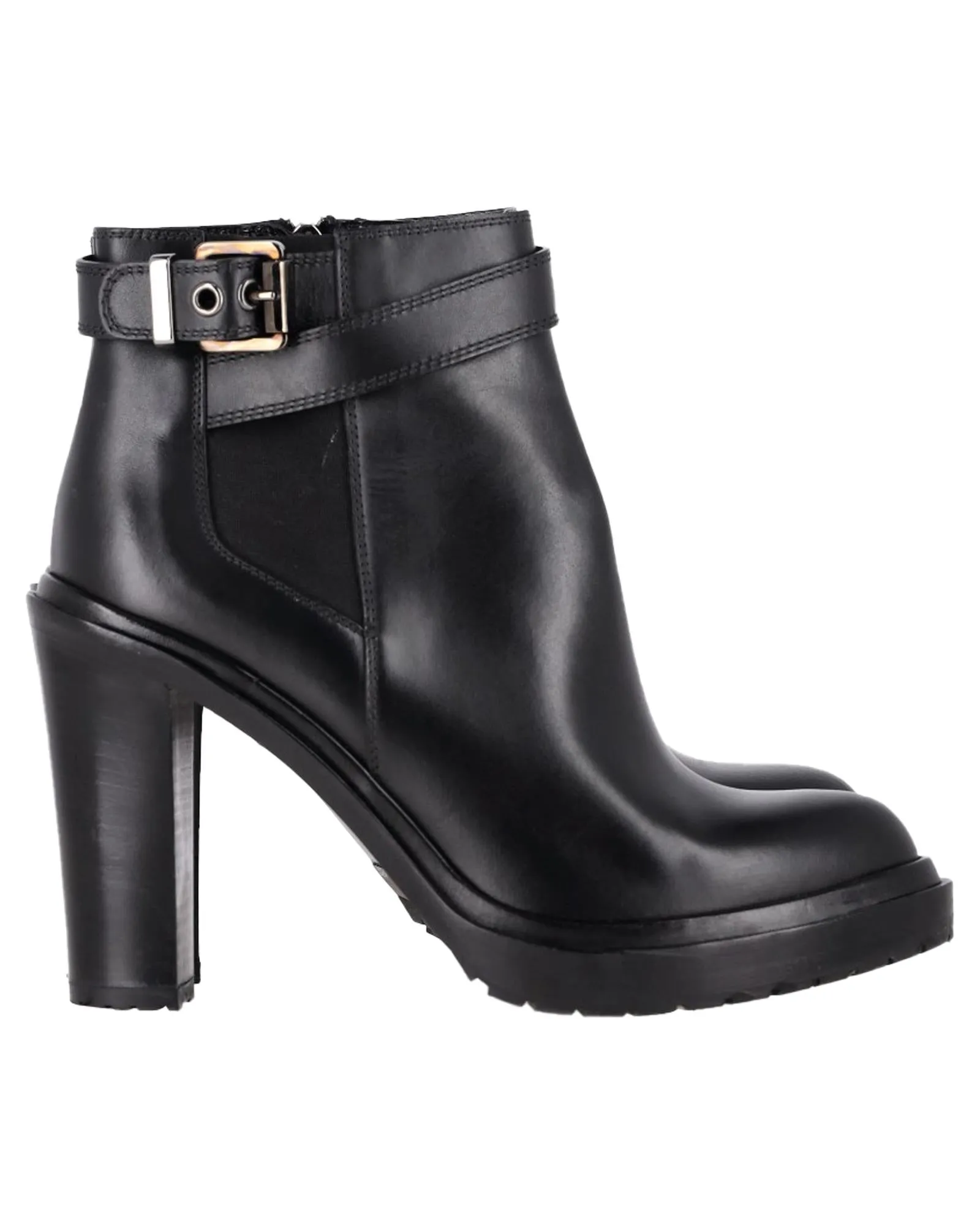 Ankle Boots Buckle Detail