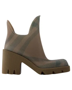Ankle Boots Rubber Sole