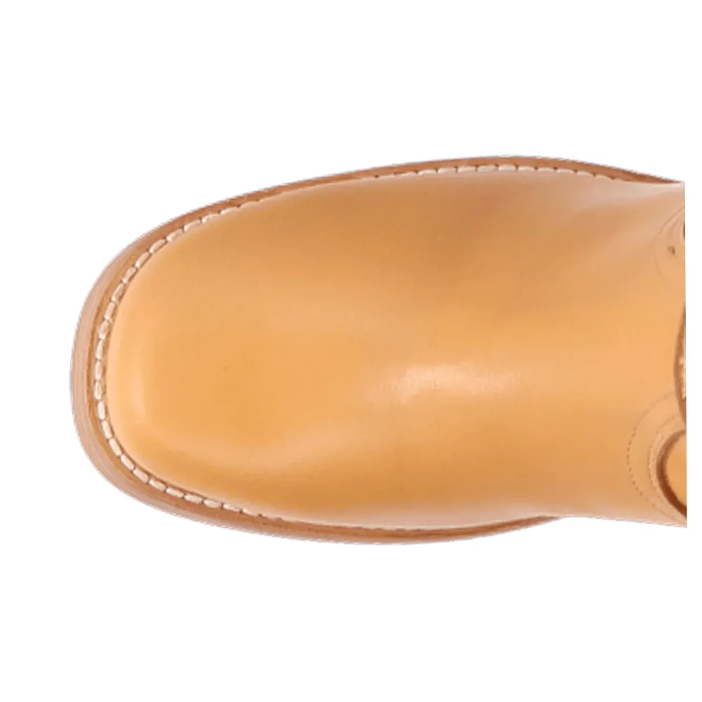 Avalon Embroidered Round Toe Pull On Cowboy Boots