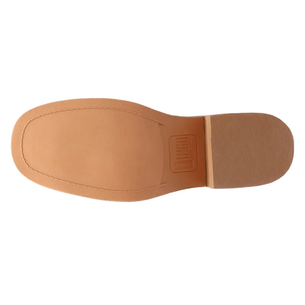 Avalon Embroidered Round Toe Pull On Cowboy Boots