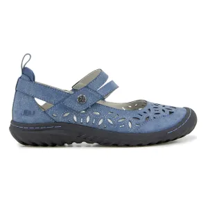 Bellerose Encore Floral Cut Out Mary Jane Flats