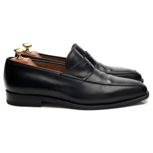 Black Leather Loafers UK 9