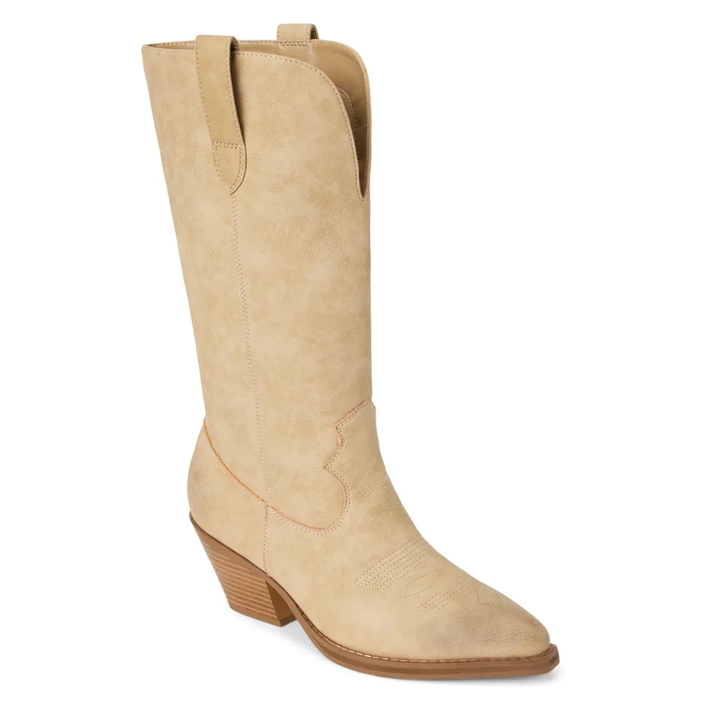 Bodhi Pointed Toe Pull On Cowboy Boots