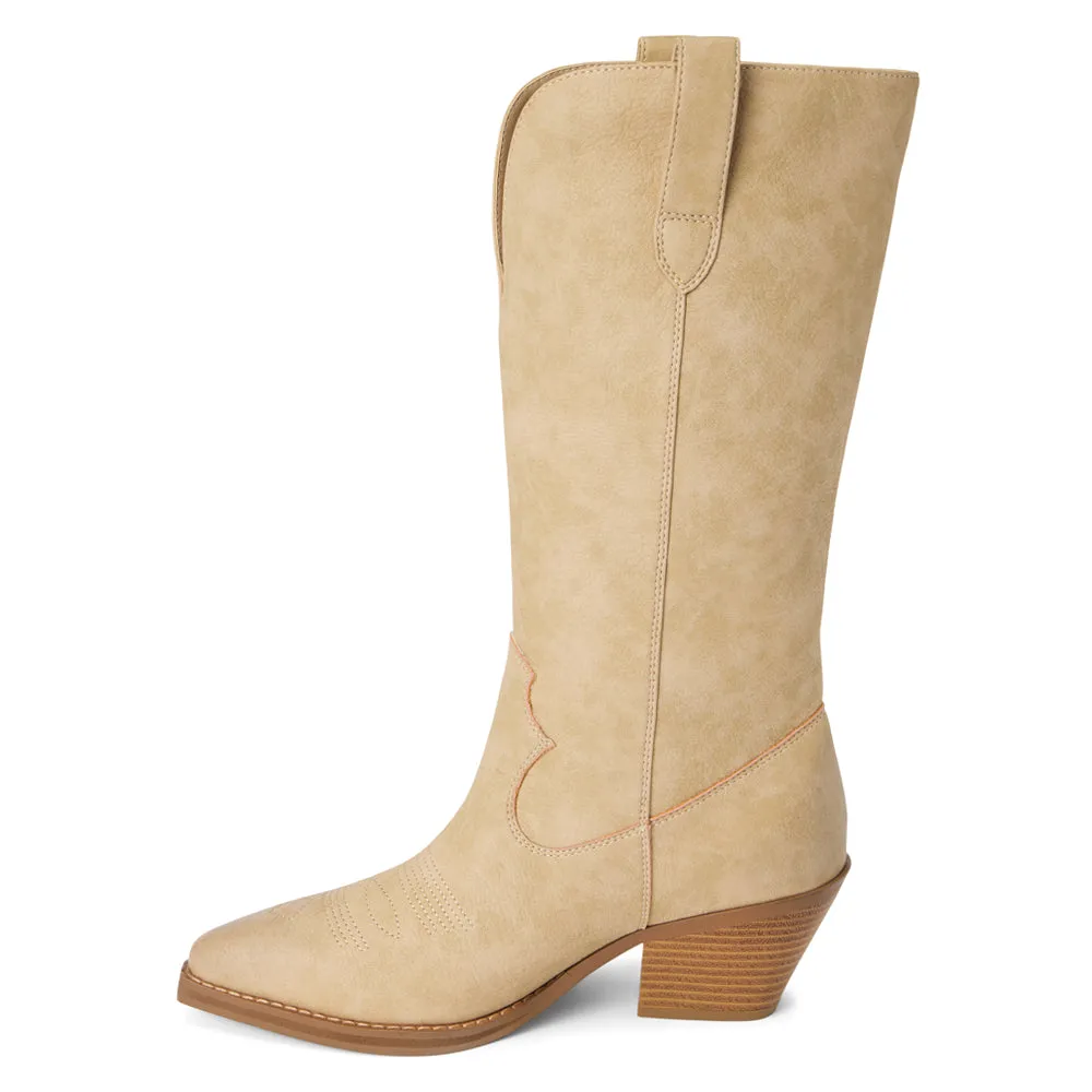Bodhi Pointed Toe Pull On Cowboy Boots