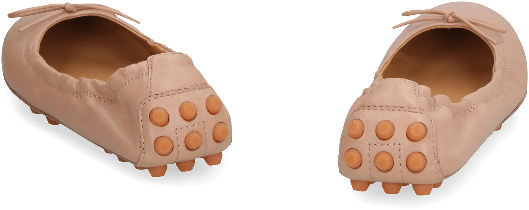 'BUBBLE' BALLERINA FLATS