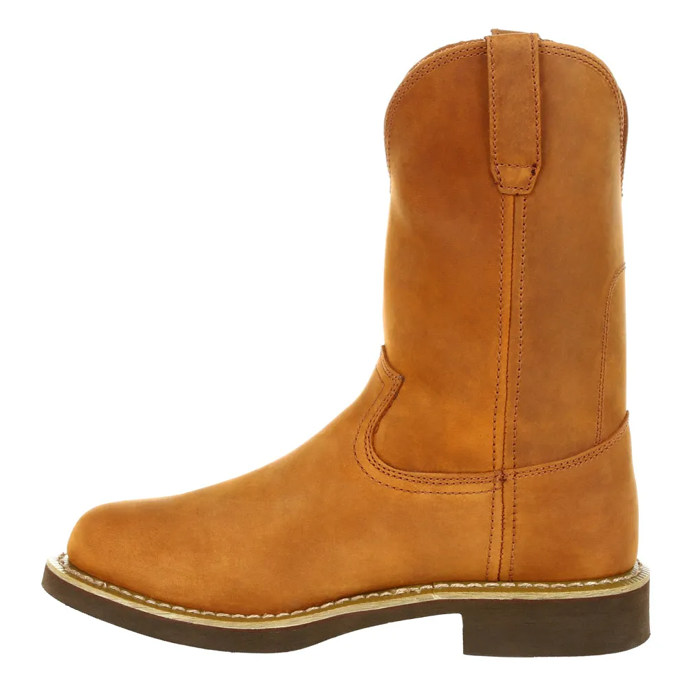 Carbo-Tec Farm & Ranch 11 Inch Slip Resistant Soft Toe Work Boots