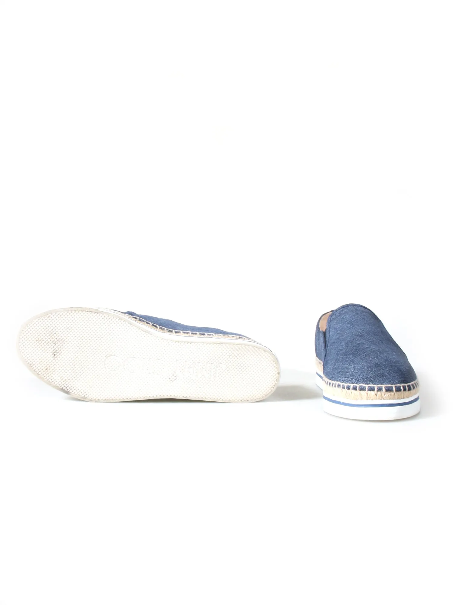 Denim Leather Dawn Espadrilles