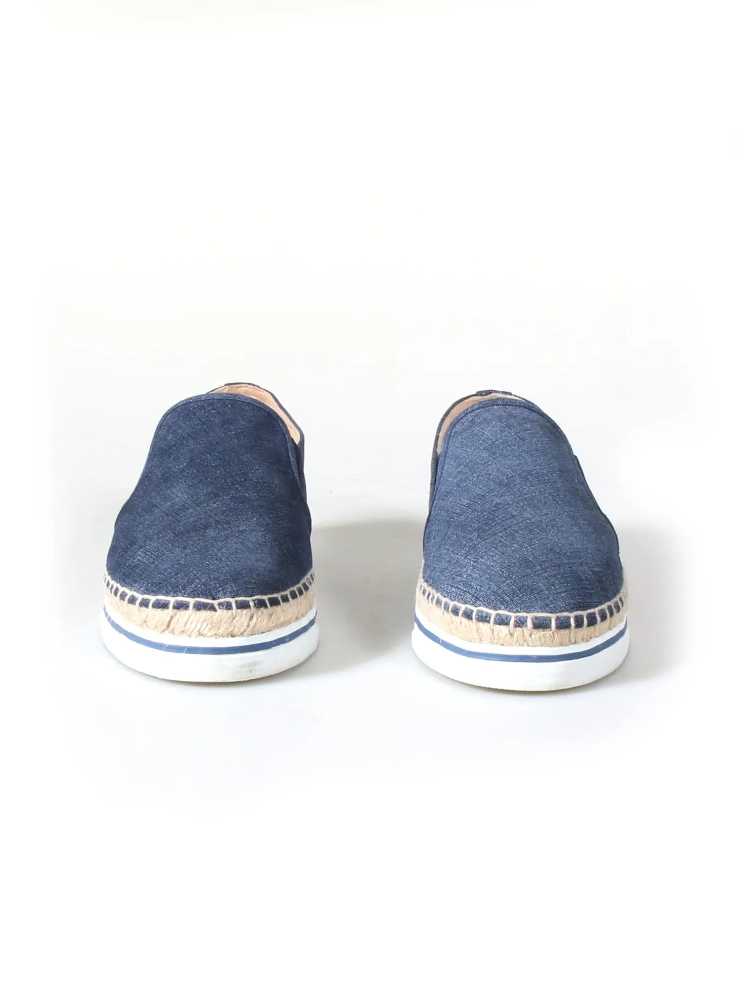 Denim Leather Dawn Espadrilles