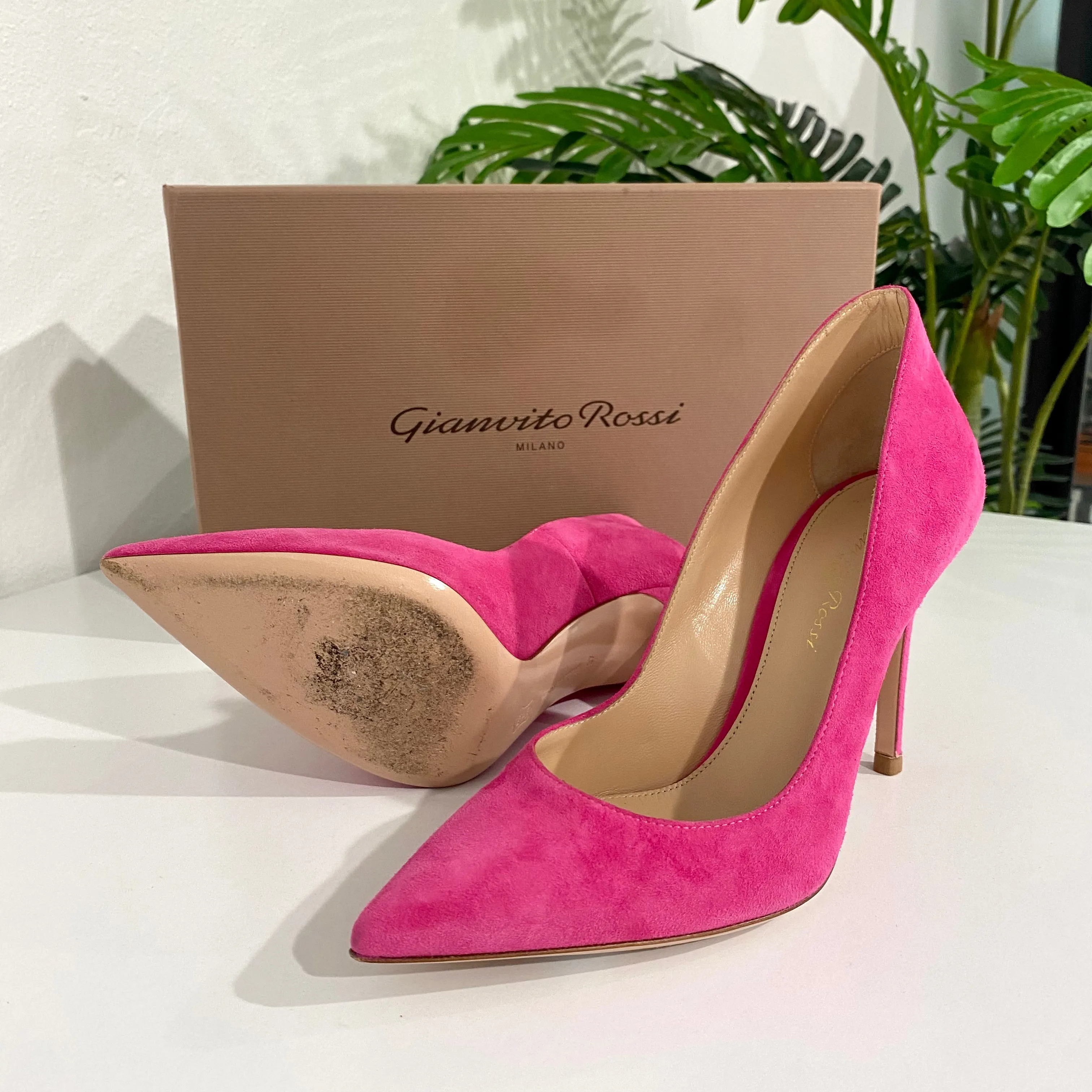 Gianvito Rossi Pink Pumps