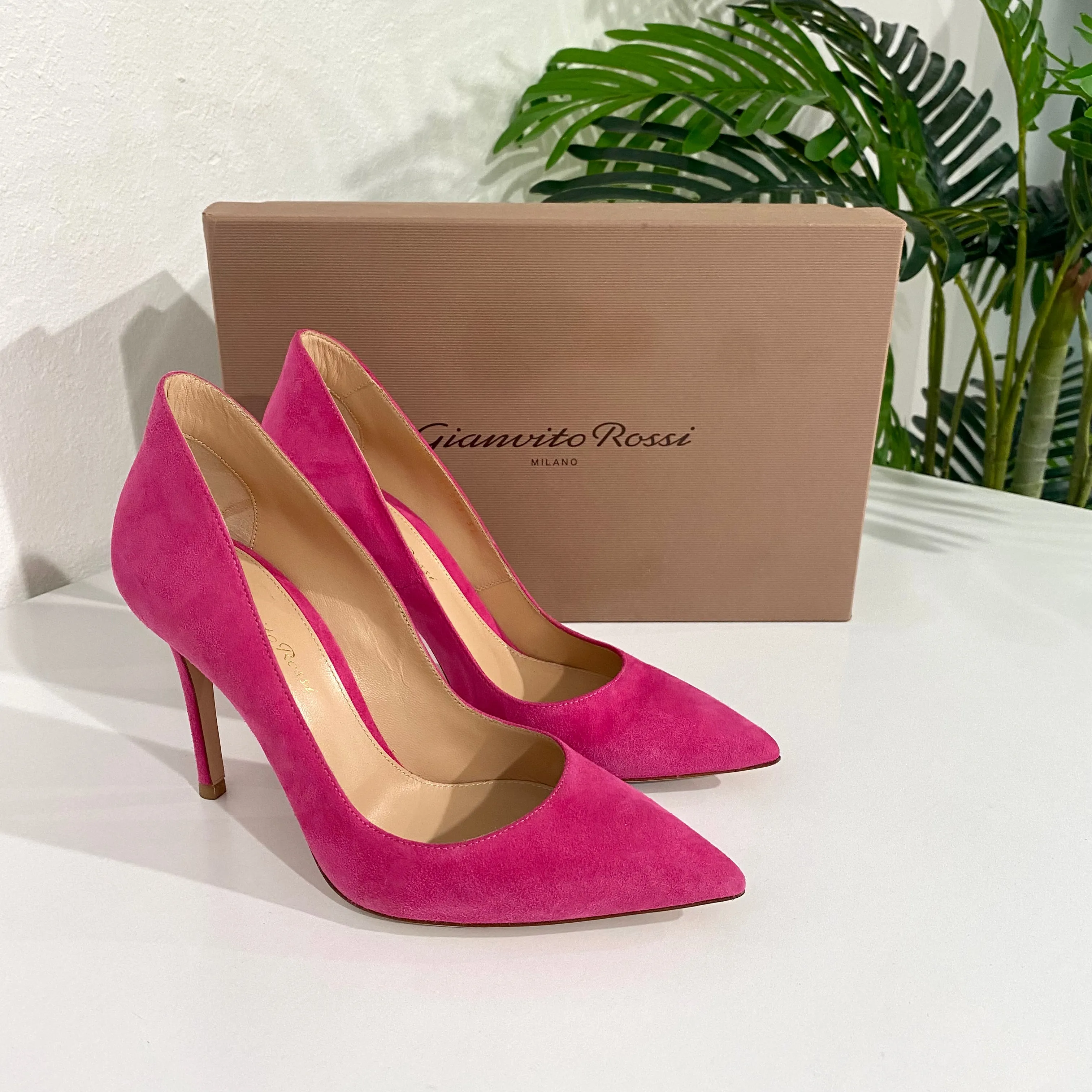 Gianvito Rossi Pink Pumps