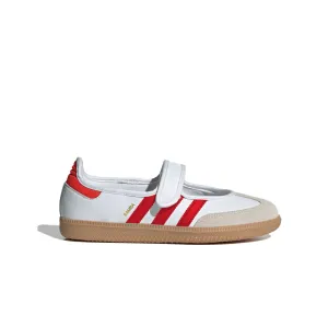 KIDS SAMBA JANE CLOUD WHITE/BETTER SCARLET