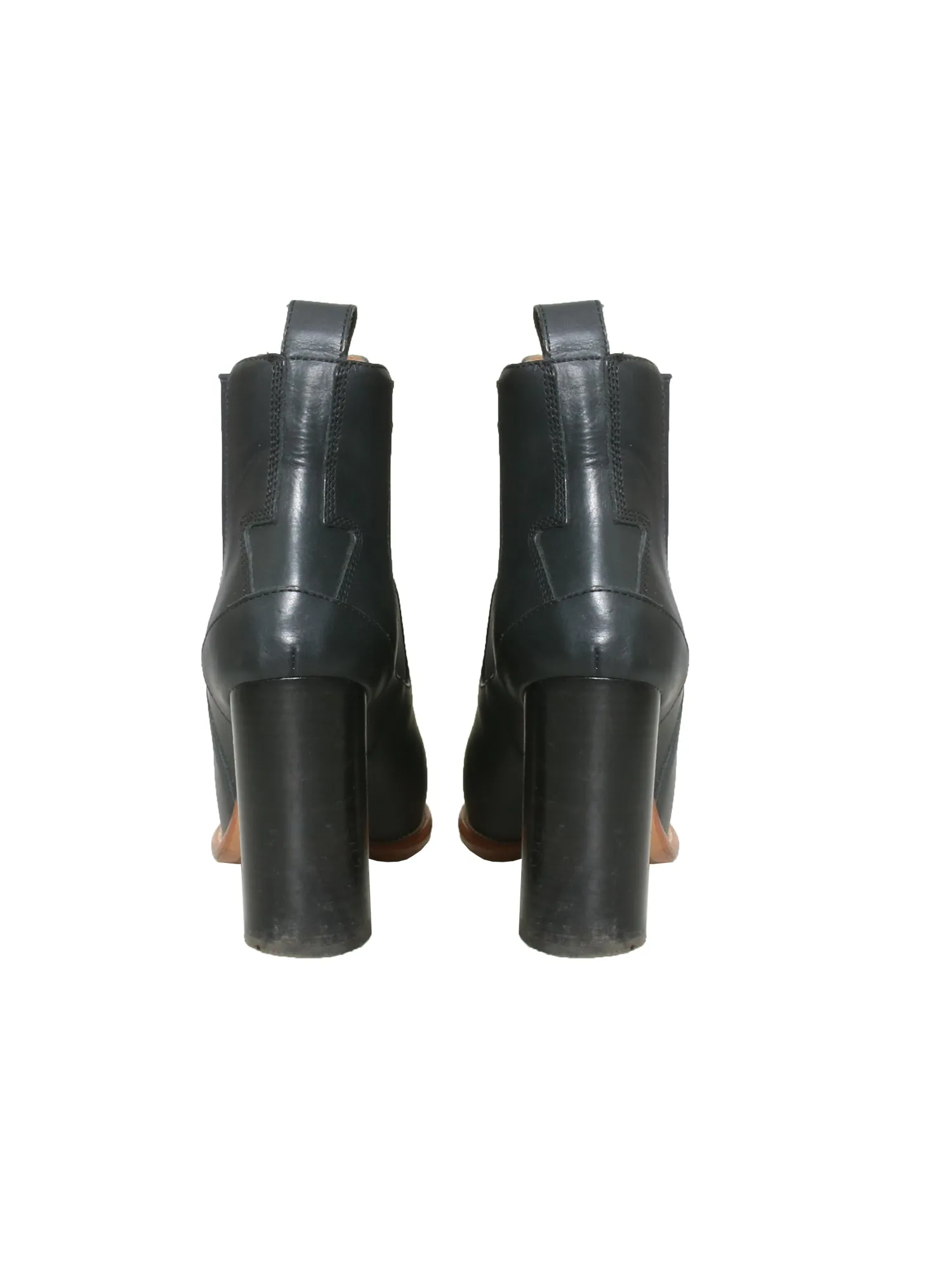 Leather Chelsea Booties