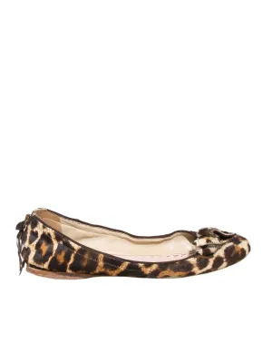 Leopard Ballet Flats