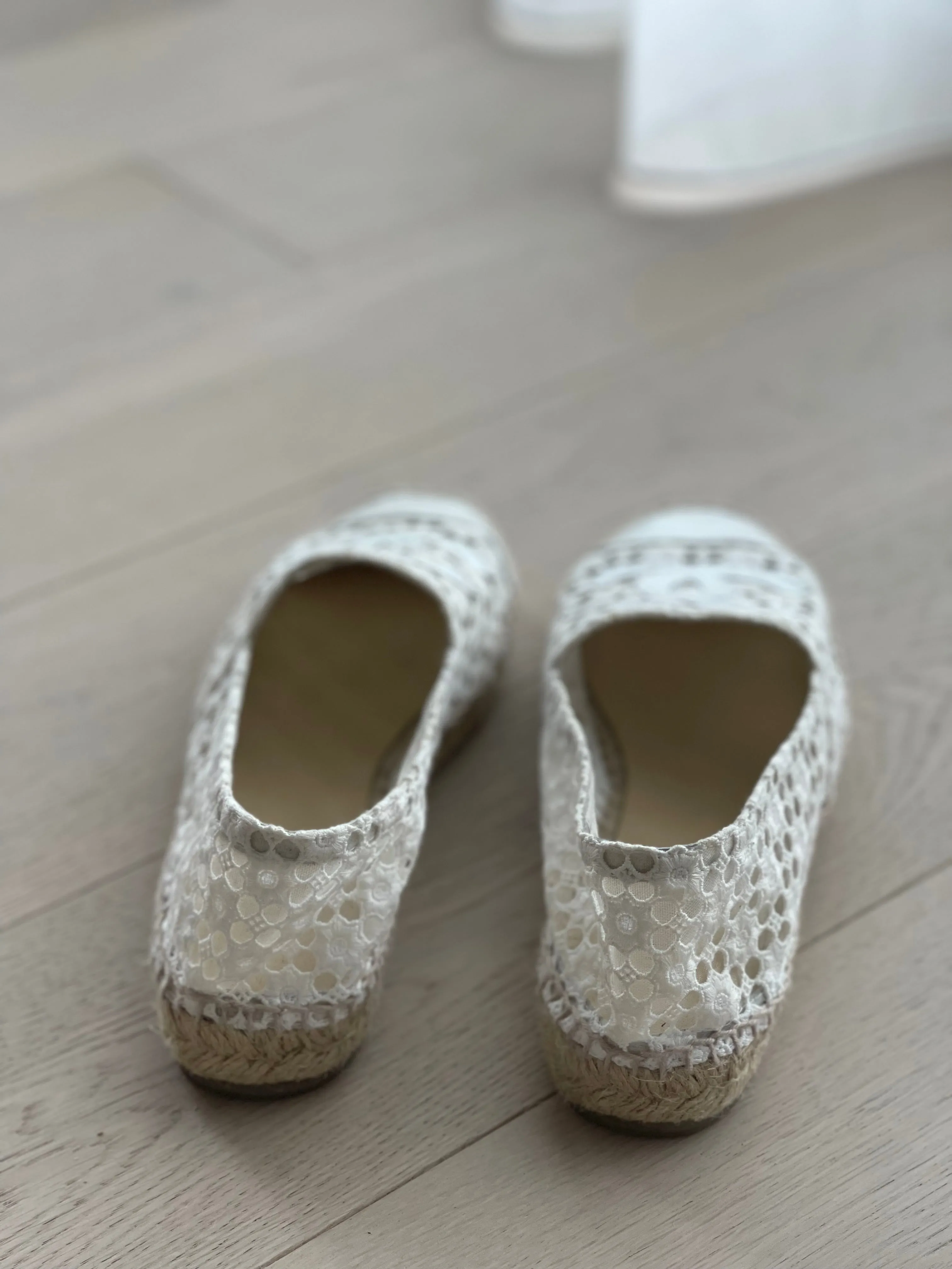 Logo Eyelet Espadrilles
