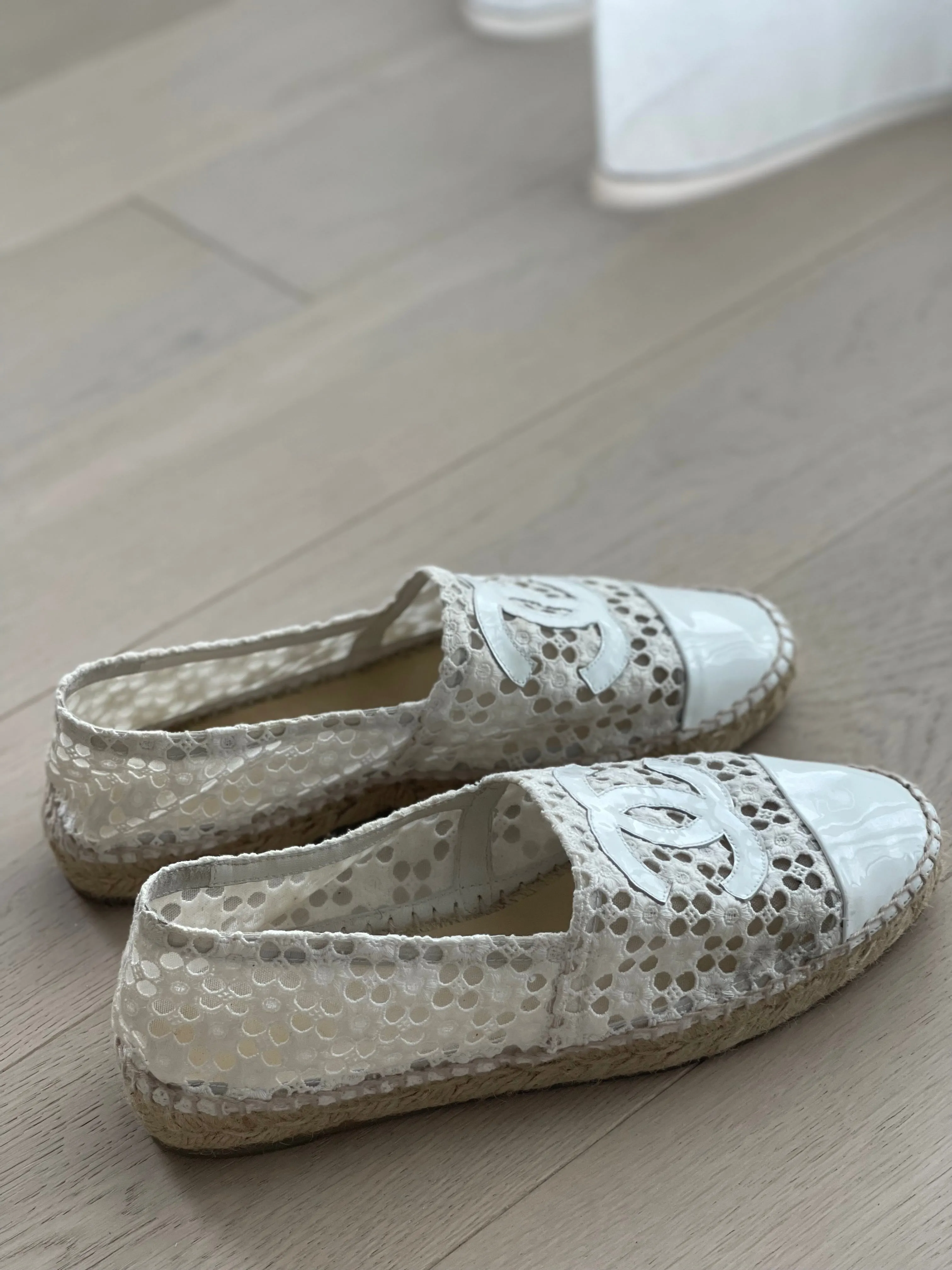 Logo Eyelet Espadrilles