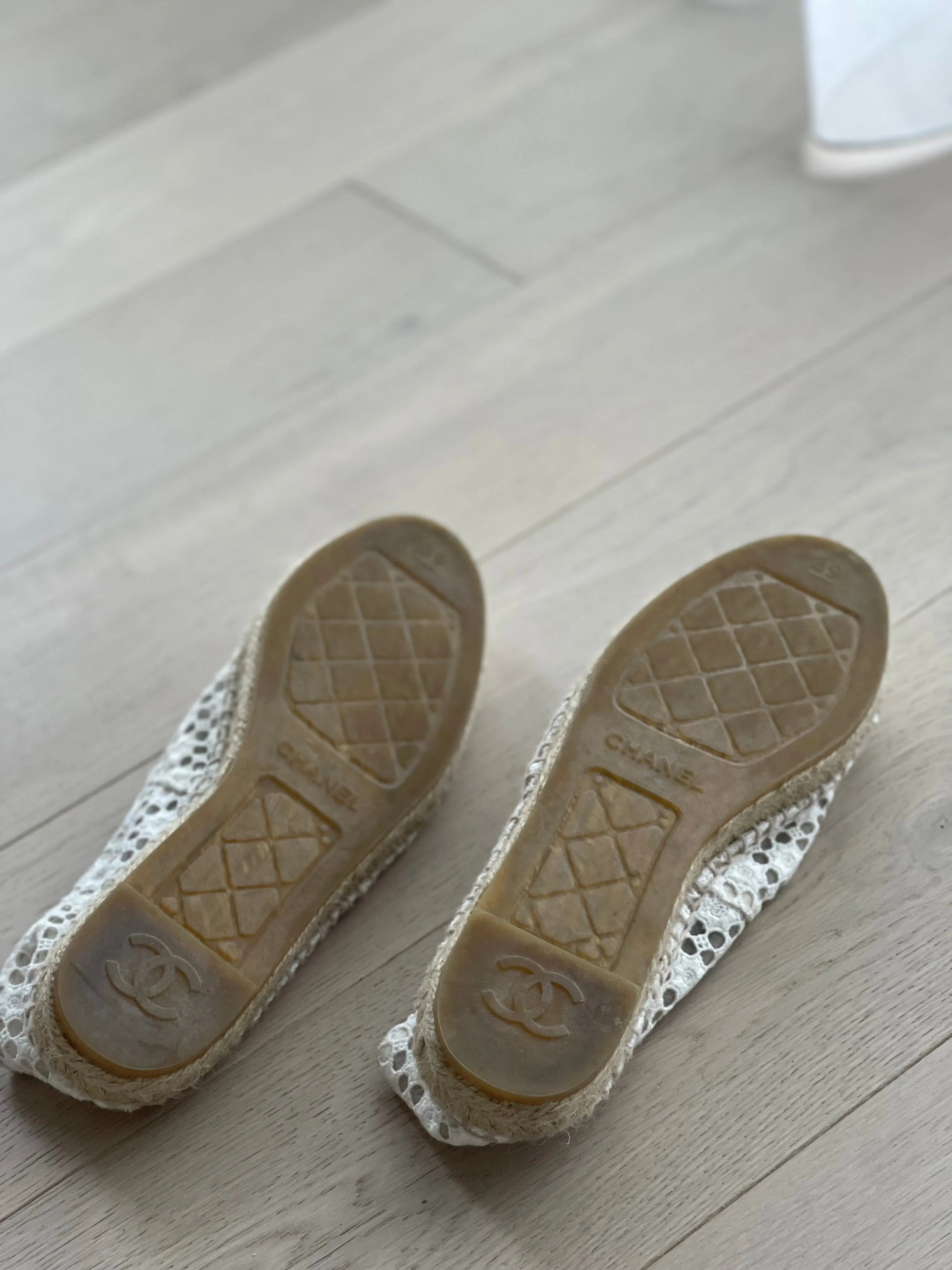 Logo Eyelet Espadrilles