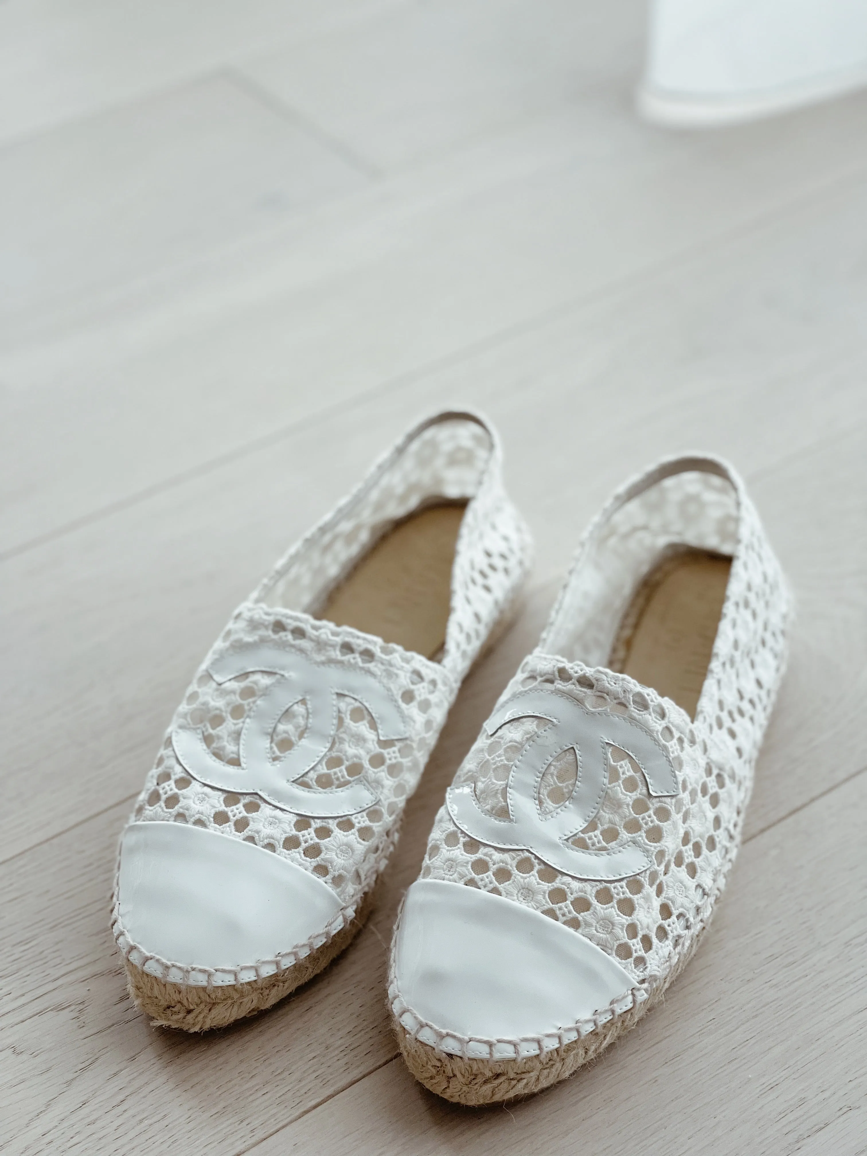 Logo Eyelet Espadrilles
