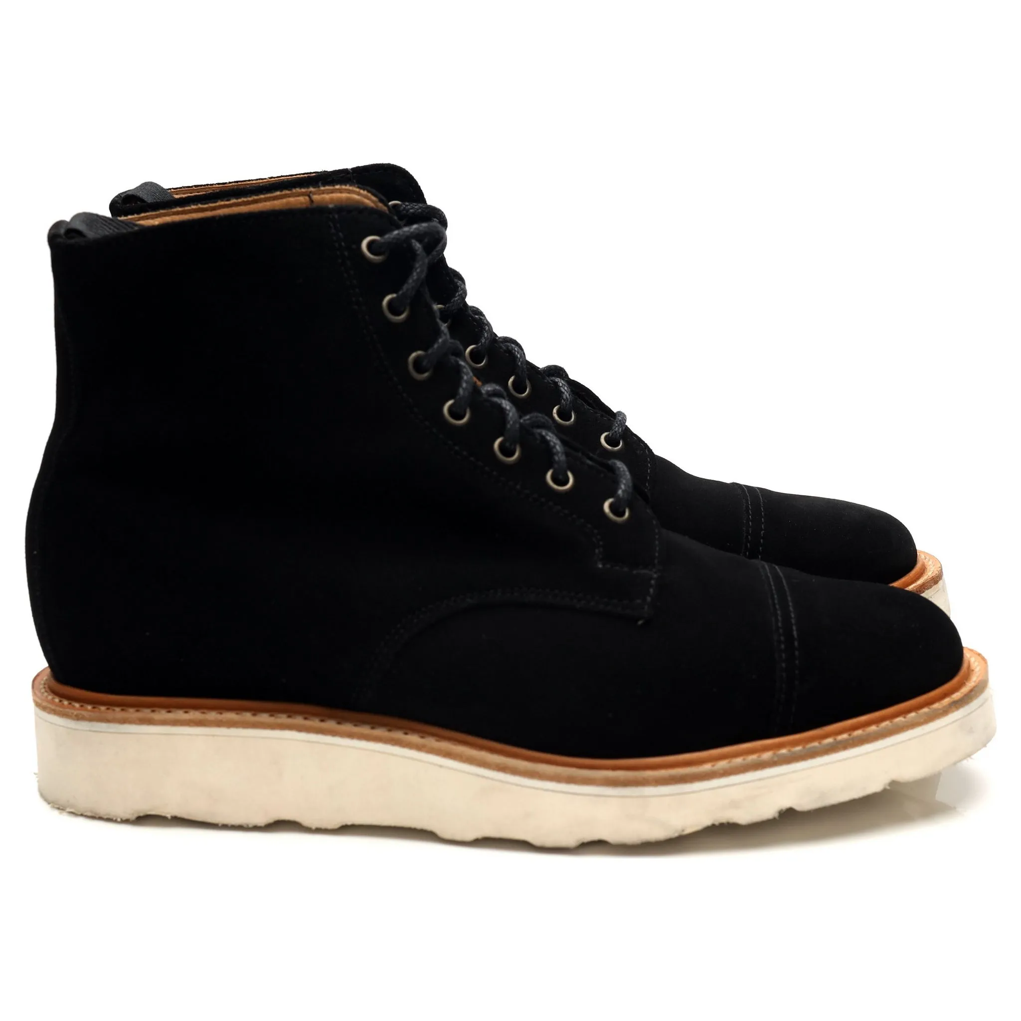 Mark McNairy Black Suede Boots UK 7