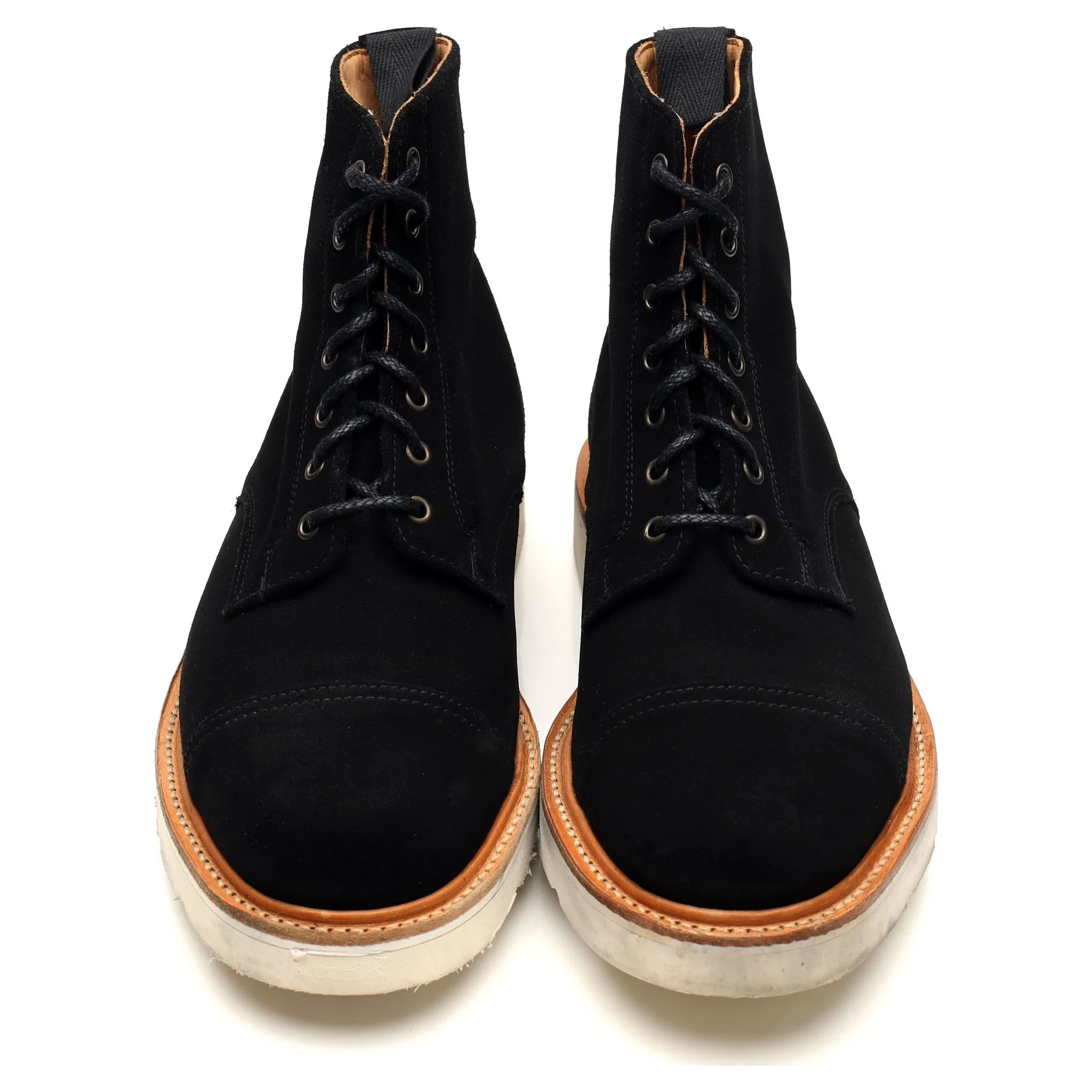 Mark McNairy Black Suede Boots UK 7