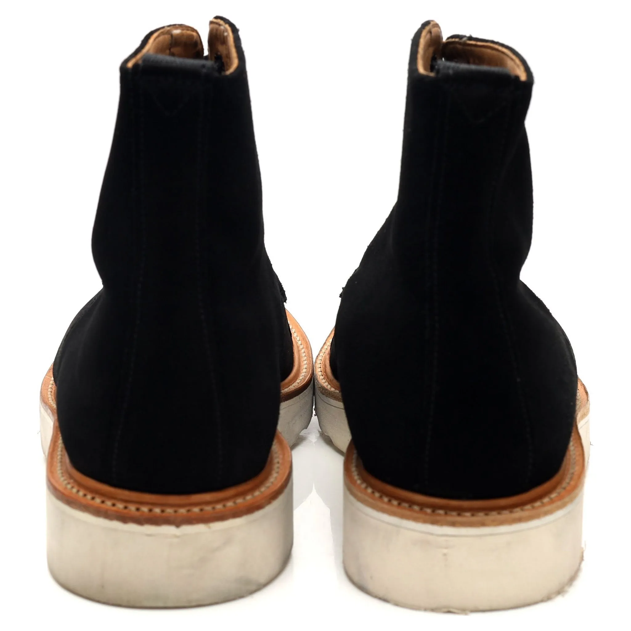 Mark McNairy Black Suede Boots UK 7