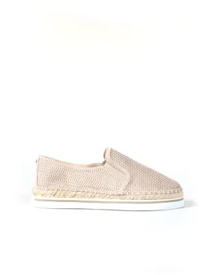 Metallic Embossed Suede Dawn Espadrilles