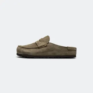 Naples Wrapped - Taupe Suede Leather