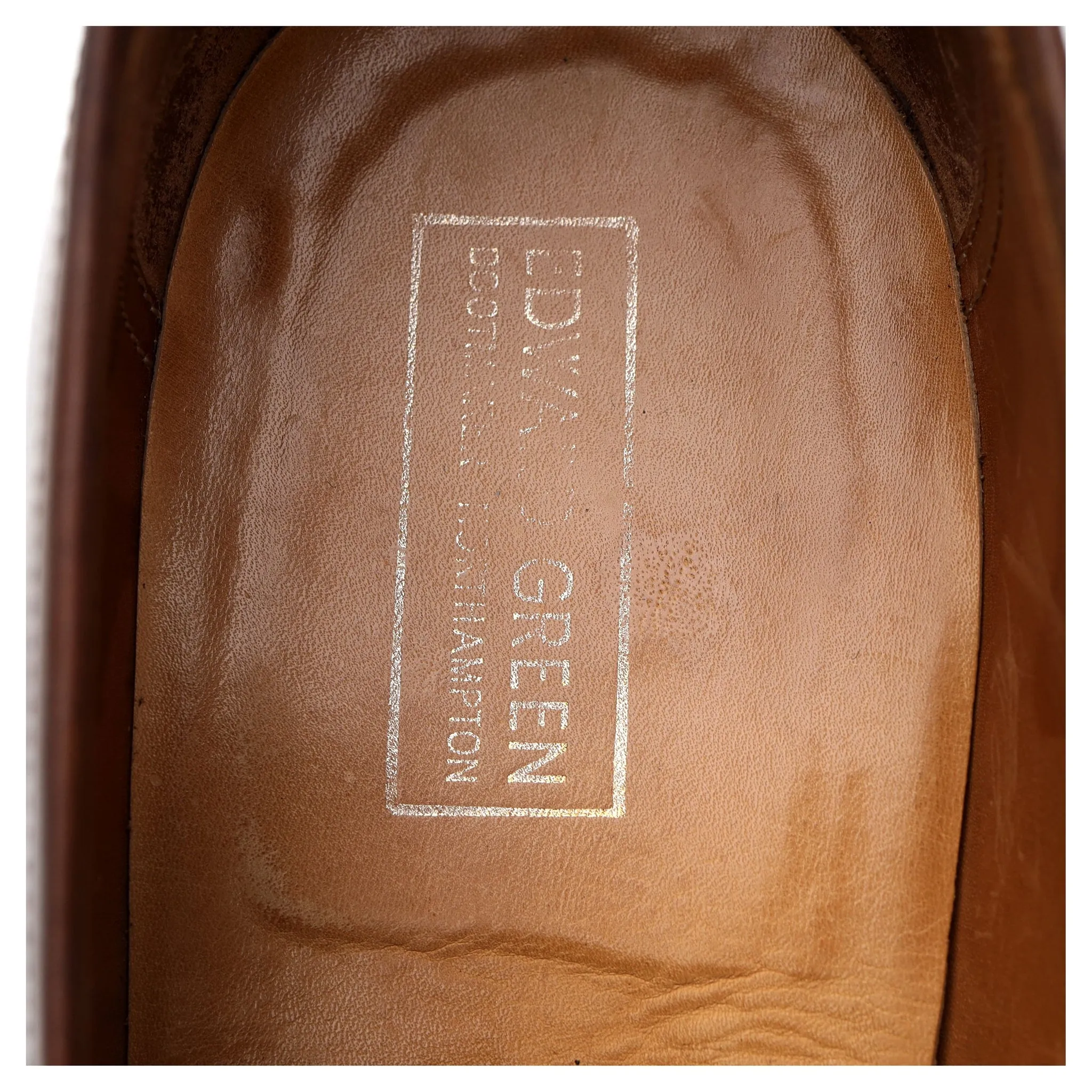 'Piccadilly' Brown Leather Loafers UK 7.5 E