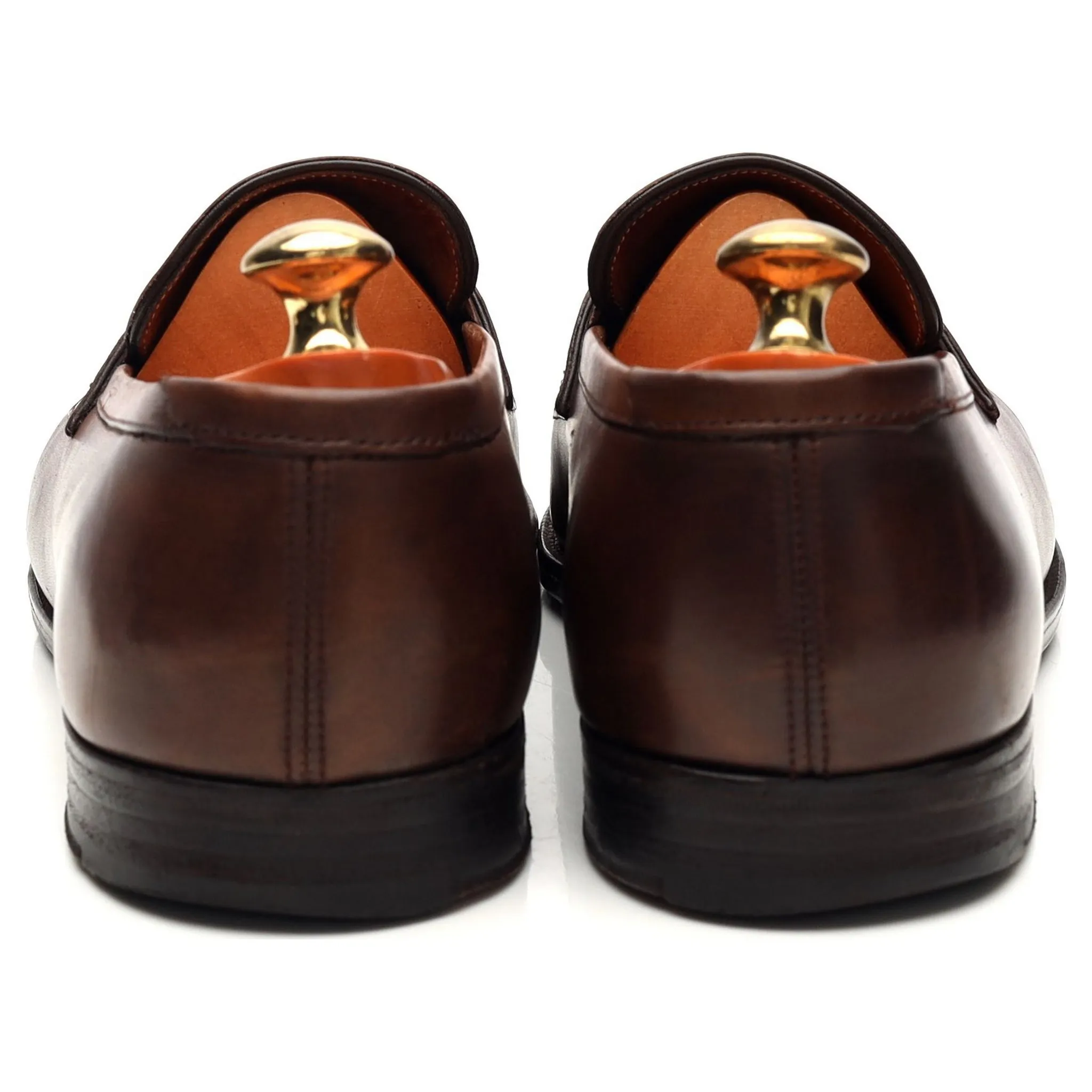 'Piccadilly' Brown Leather Loafers UK 7.5 E