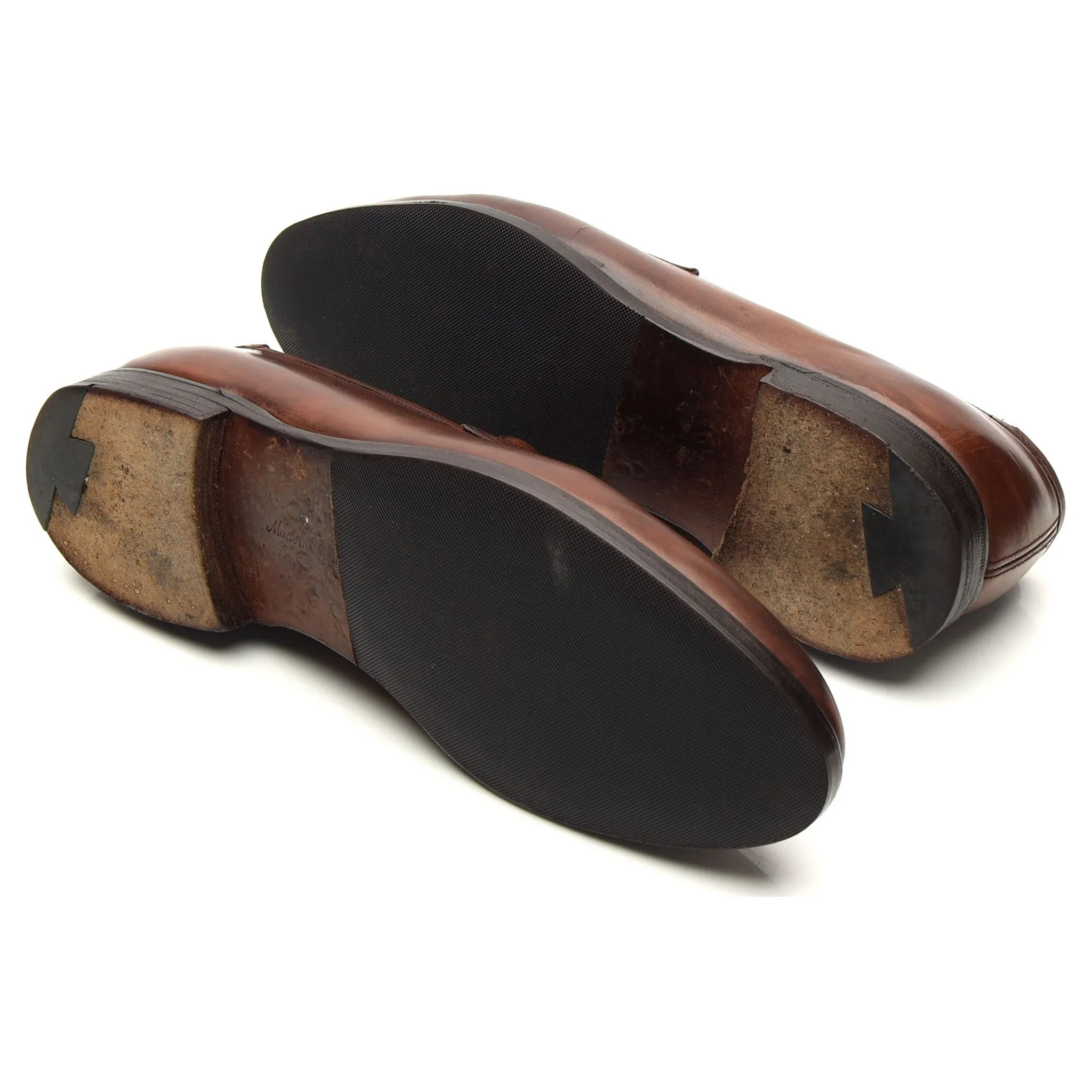 'Piccadilly' Brown Leather Loafers UK 7.5 E