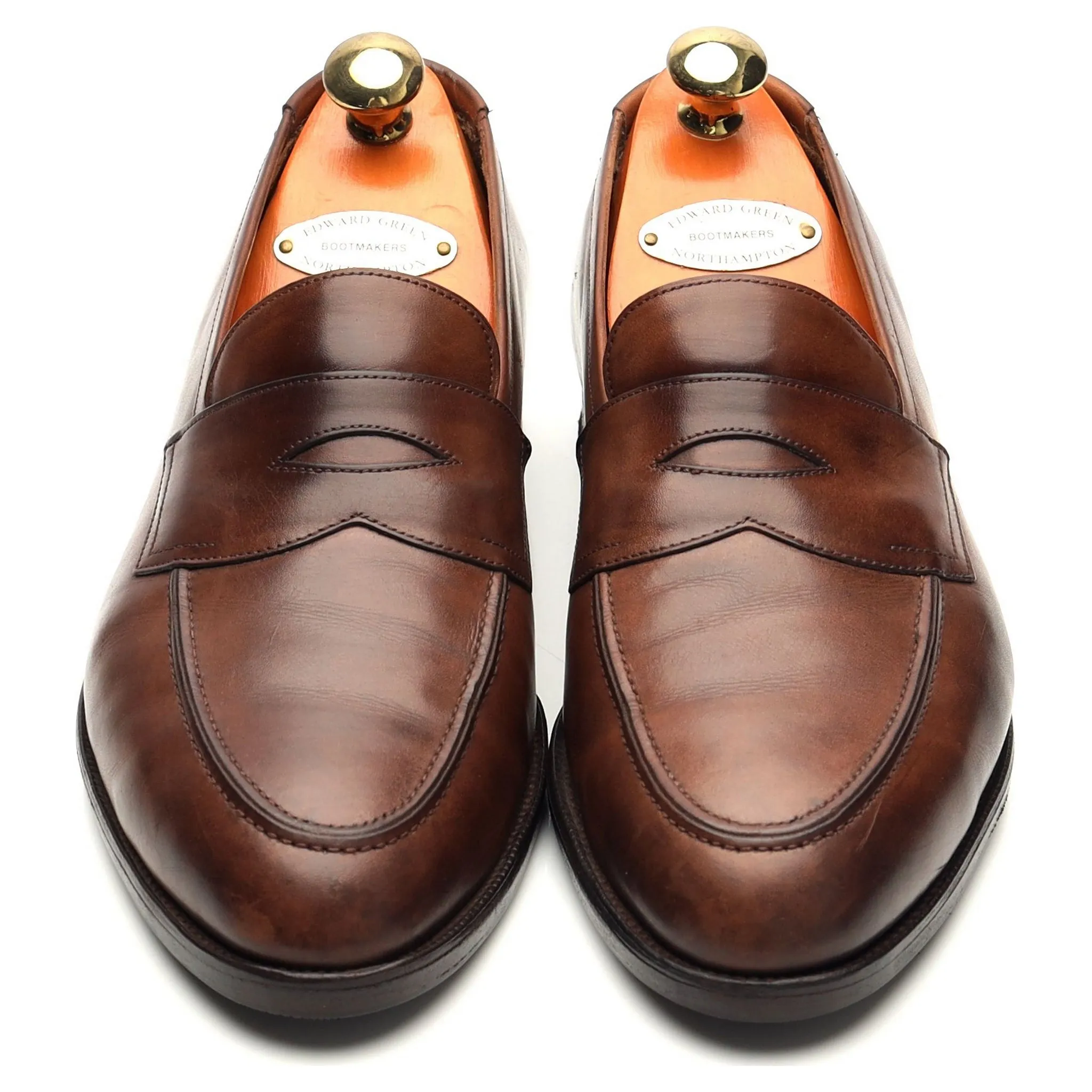 'Piccadilly' Brown Leather Loafers UK 7.5 E