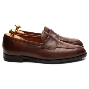 'Piccadilly' Brown Leather Loafers UK 7.5 E
