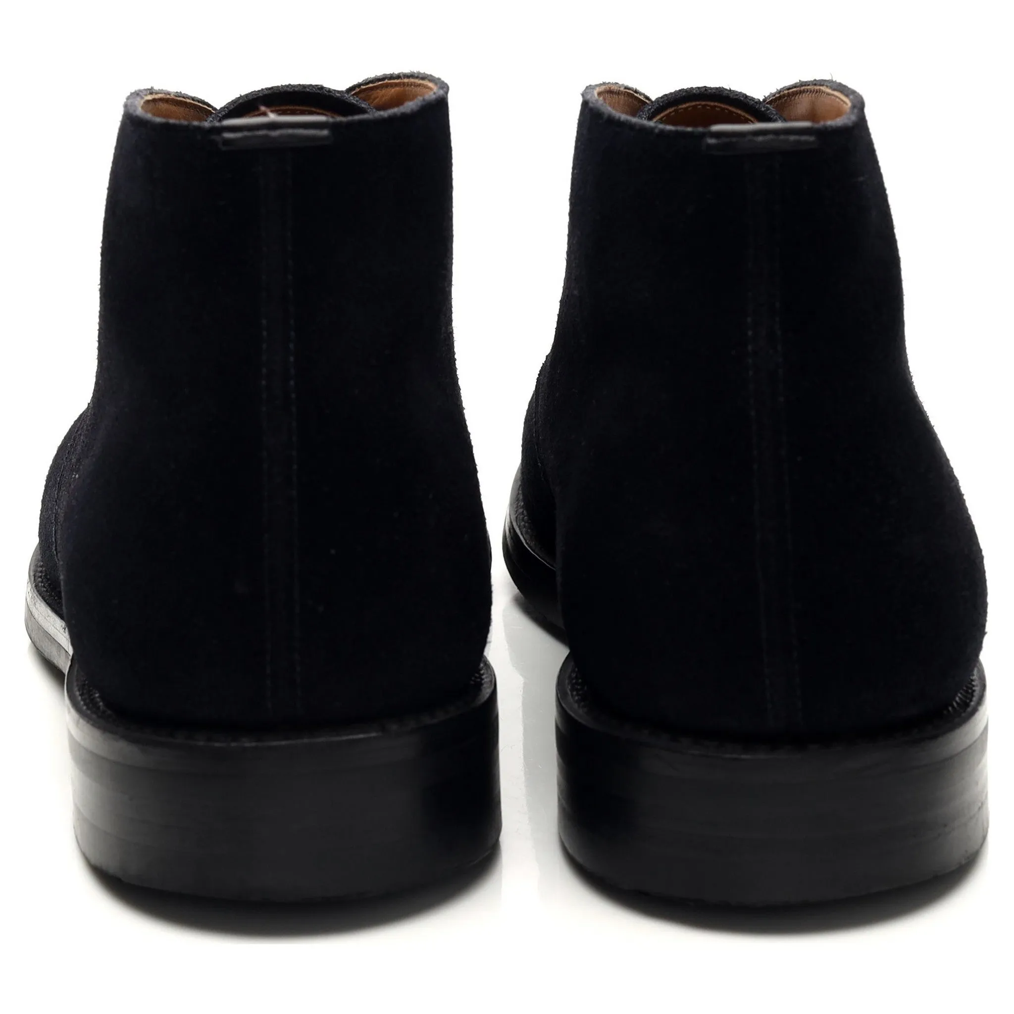 'Ryder 3' Navy Blue Suede Chukka Boots UK 10 F