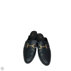 Sandals Flats By Bass In Black, Size: 6.5