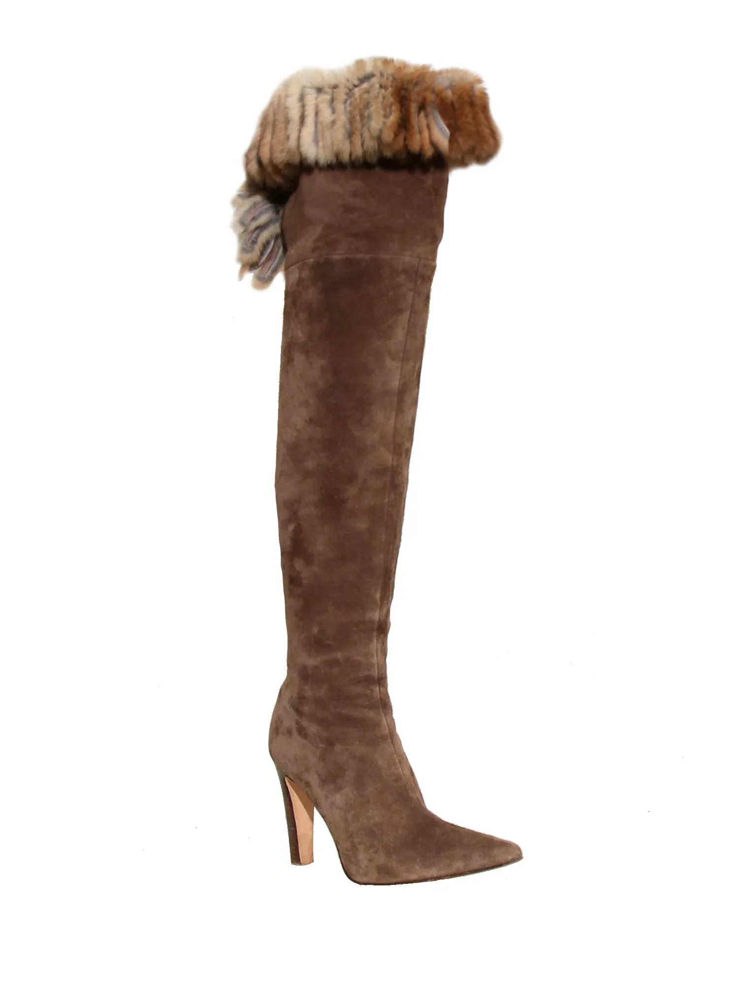 Suede Over-The-Knee Boots