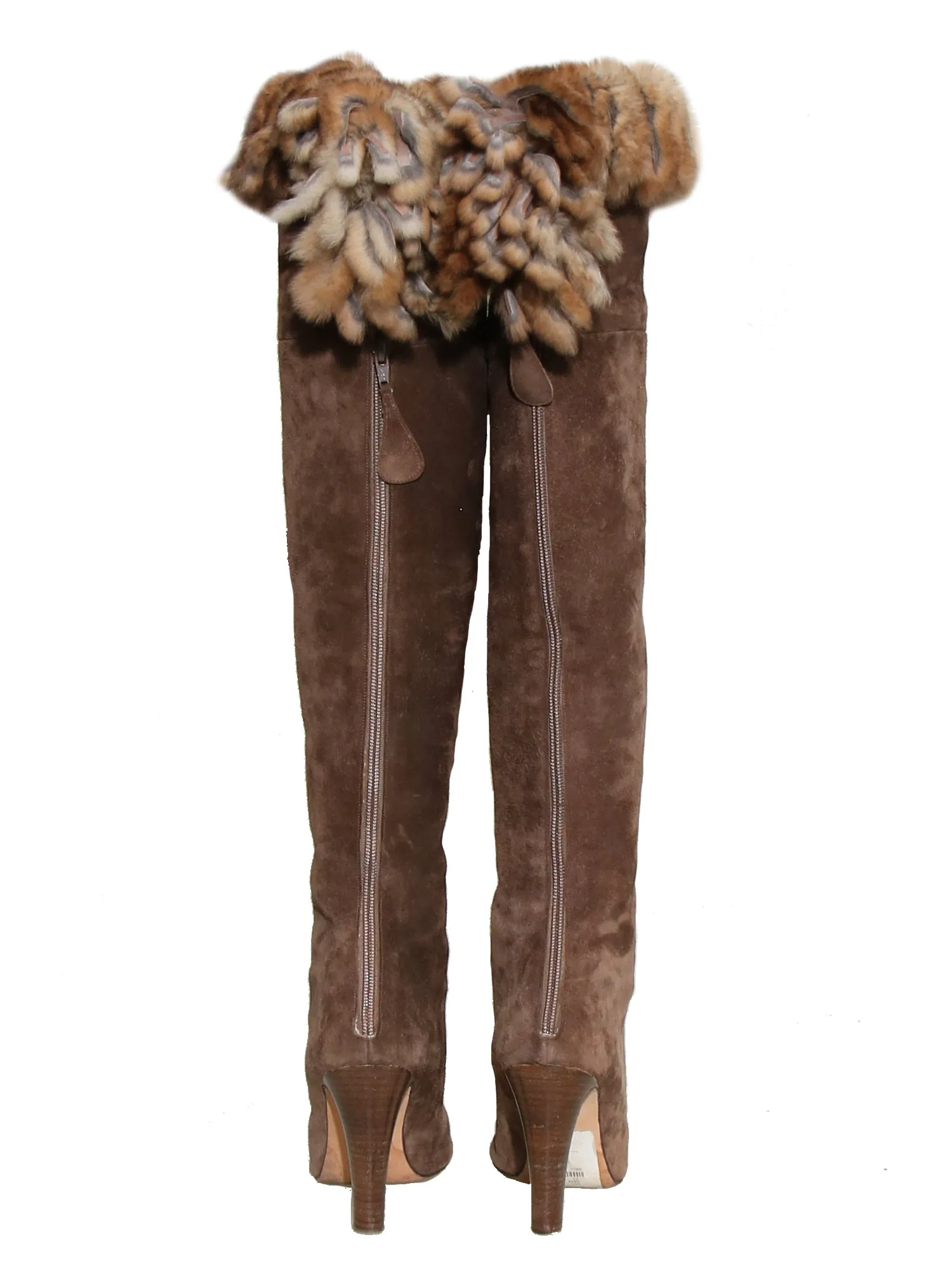 Suede Over-The-Knee Boots